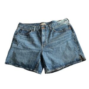 Madewell Vintage Light Blue Denim Cutoff Shorts